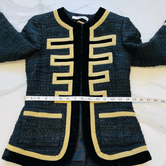Givenchy Embroidered Tweed Military Jacket - Picture 10 of 15
